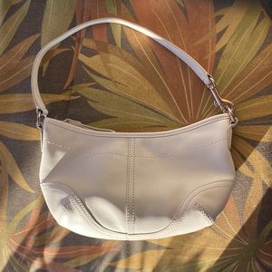 Coach White Mini Bag